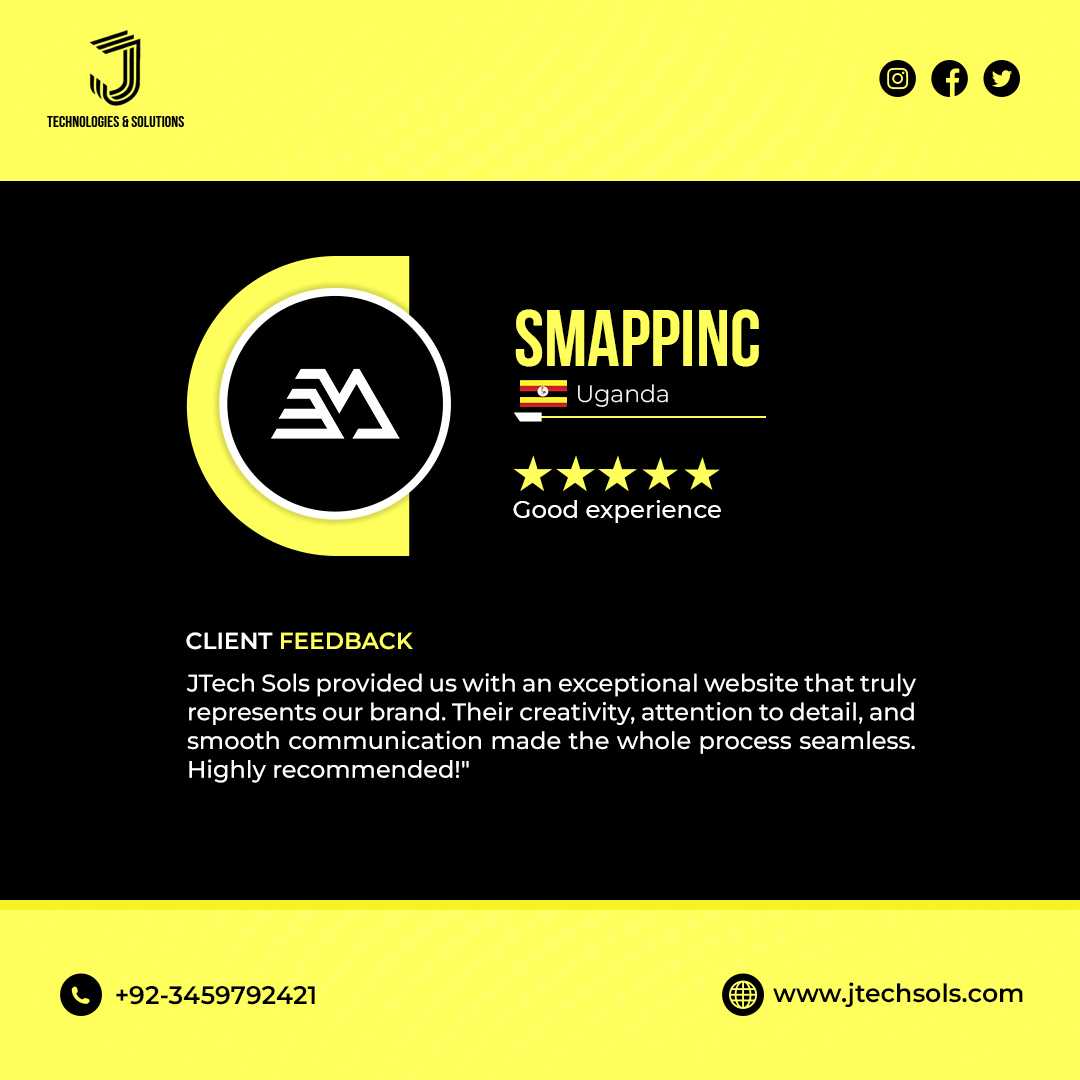 SMAPPINC Uganda's Feedback on Javeria Tech & Sols' Digital Solutions