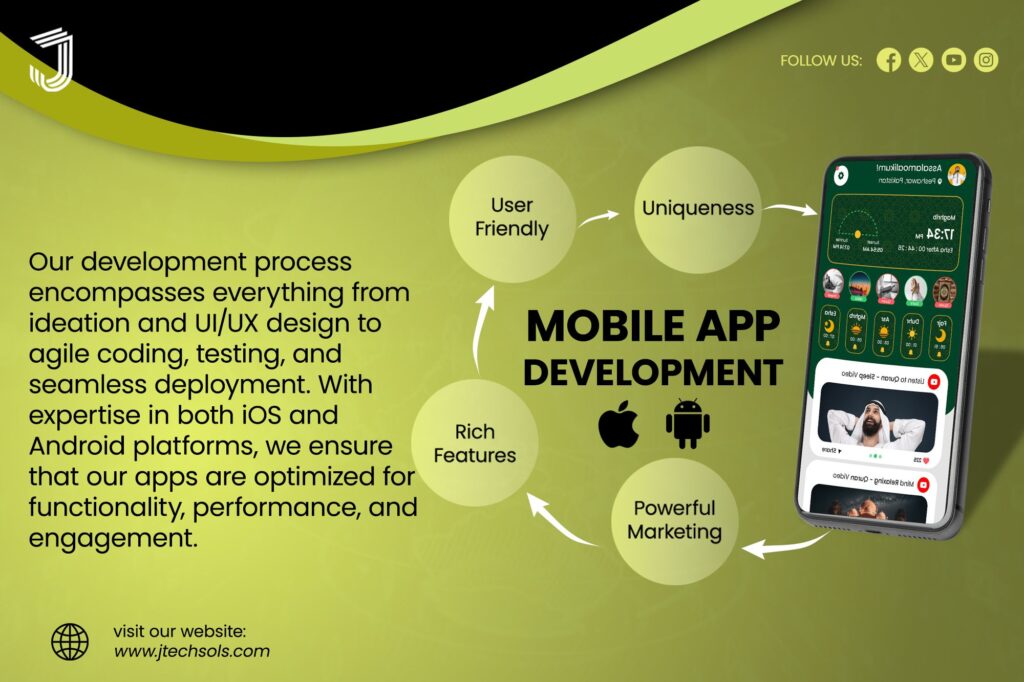 Android and iOS App Development Services by Javeria Tech & Sols