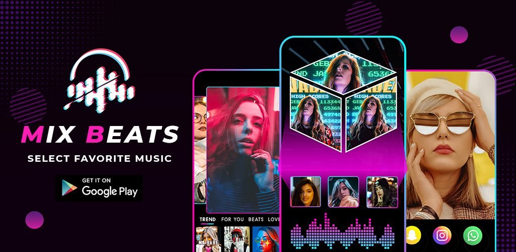 Mix Beats mobile app — designed and developed by Javeria Tech & Sols