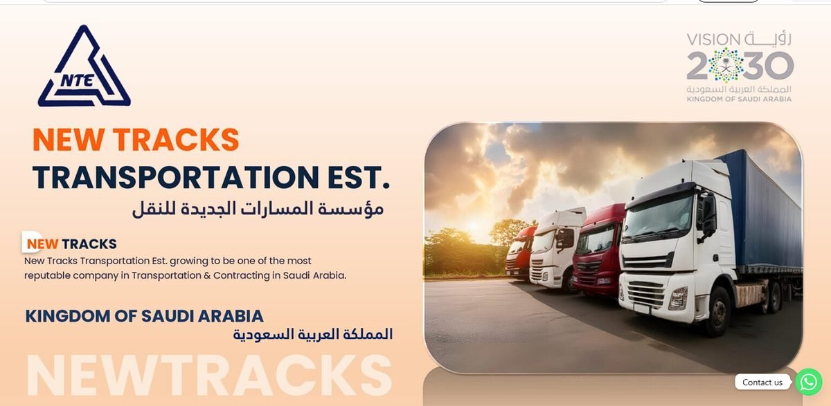 Logistics & Transport Website website — designed and developed by Javeria Tech & Sols